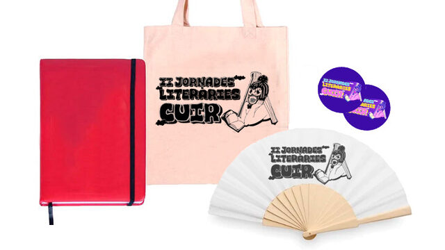Kit participante en las II jornadas literarias cuir