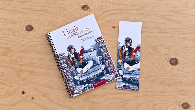 Diari signat + punt de llibre