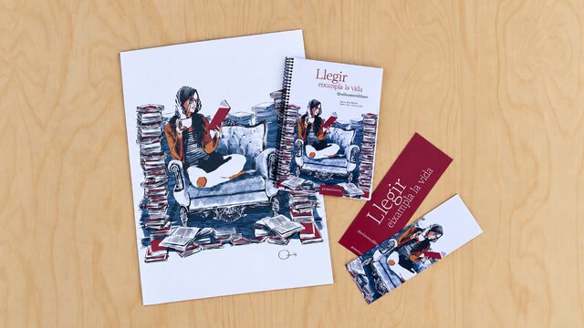 Diari signat + làmina signada + punts de llibre