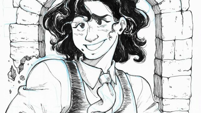 Lola dibujo Ángel Espinosa