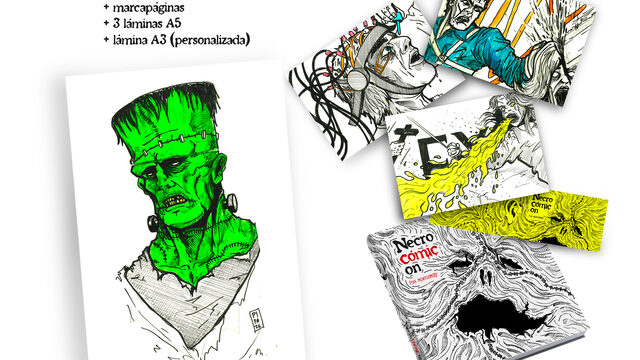 Libro + Marcapáginas + 3 Láminas A5 + Lámina A3 personalizada