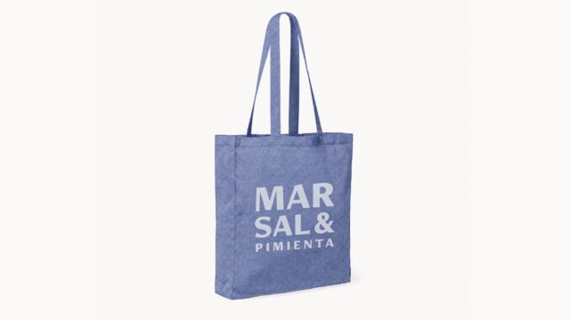 Totebag azul – Mar, sal & pimienta