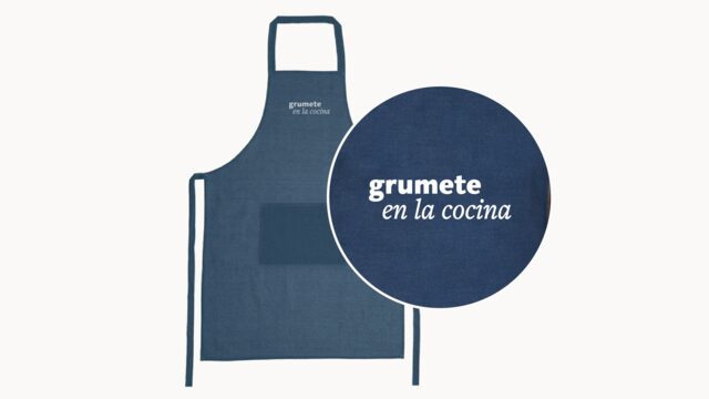 Delantal "grumete en la cocina"