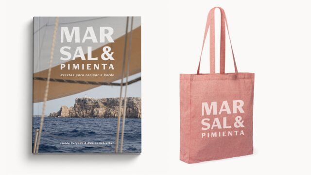 Libro + totebag roja