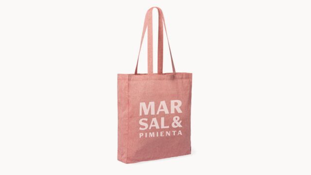 Totebag roja – Mar sal & pimienta