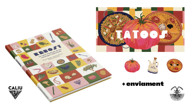 Llibre + tatoos + enviament