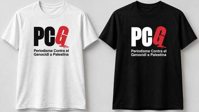 Camiseta de Periodismo Contra el Genocidio en Palestina (PCG)