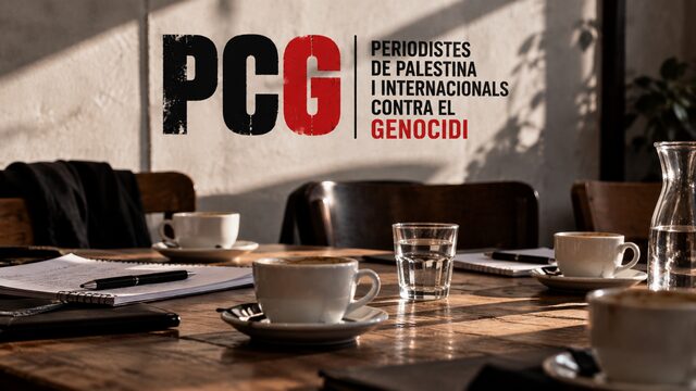 Café con periodistas y activistas palestinos