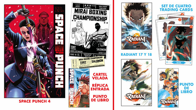 Pack Crossover Rezagados (crowdfundings Space Punch + Radiant) 