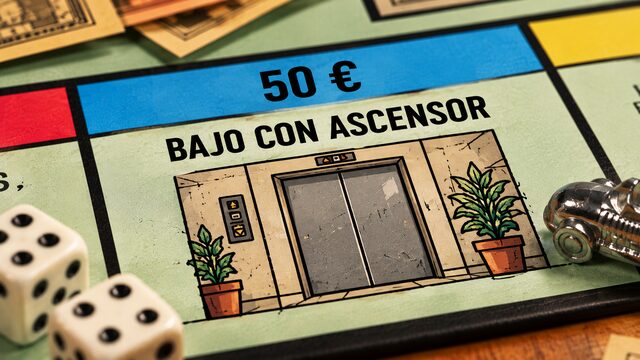 Bajo con ascensor