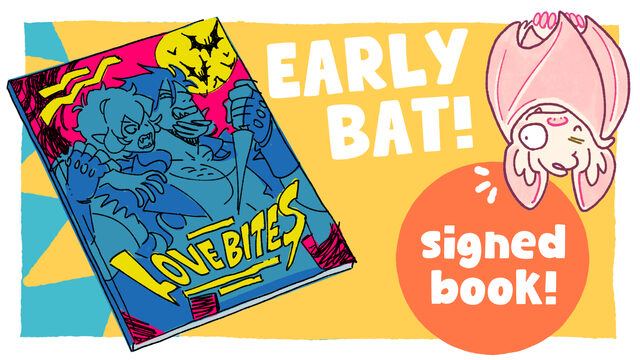 [EARLY BAT] Comic dedicado con dibujo