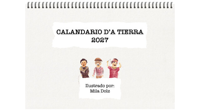 Calendario con entrega en mano