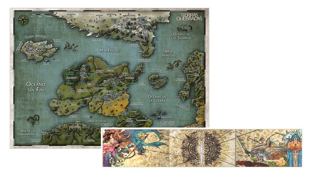 Pantalla Tierras Quebradas + mapa