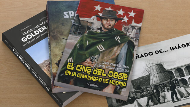 Un ejemplar del Libro + Marcapáginas + Guía del SW + Cine del Oeste en la Comunidad de Madrid + Por un puñado de... imágenes