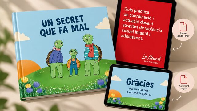 Un secret que fa mal, dedicat per la autora
