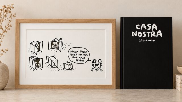 CASA NOSTRA + SERIGRAFÍA A4 - Una caja propia (algún día)