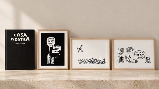 CASA NOSTRA + 3 SERIGRAFÍAS A4 - PACK inmobiliario