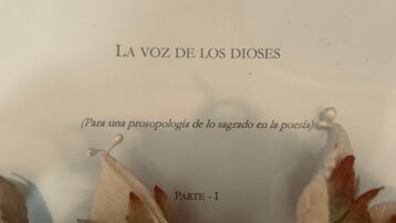 Para un ensayo acerca de la HISTORIA DE LA POESÍA y su relación con lo sagrado y lo sublime en la historia europea hasta nuestros días