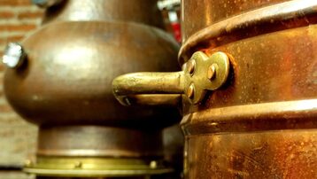 Museu del whisky. L'únic de tota la península.