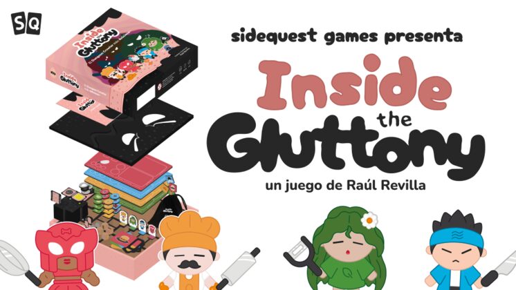 ¡Llega 'Inside the Gluttony'! (PREVENTA del Dungeon Crawler más delicioso)