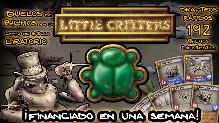Little Critters, un juego de cartas de duelos con bichejos