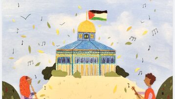 "Melodía de libertad", el cuento solidario para explicar a lxs niñxs el genocidio contra el pueblo palestino.