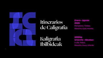 Festival Itinerarios de caligrafía / Kaligrafia Ibilbideak Festivala (ICKI)