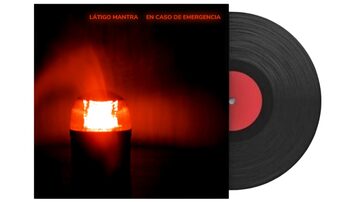 Vinilo del 3º disco de Látigo Mantra
