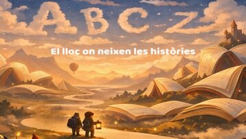 "El lugar donde nacen las historias" Un cuento ilustrado que habla del lugar invisible donde empiezan los cuentos