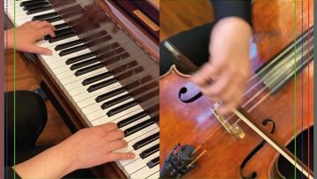 Grabación profesional de una pieza original para violoncello y piano