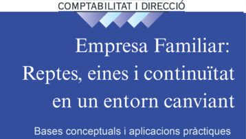 RCD 41 Empresa familiar: Reptes, eines i continuïtat en un entorn canviant