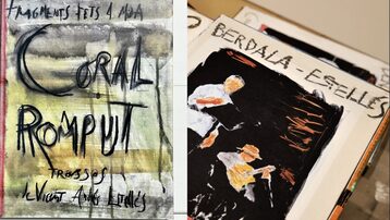 Coral romput, un poemari de Vicent Andrés Estellés il·lustrat per Daniel Berdala