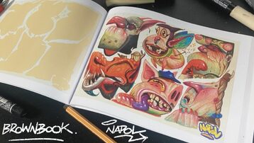 Artbook “Brownbook” por Napol. 