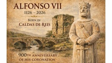 Alfonso VII returns to Caldas de Reis