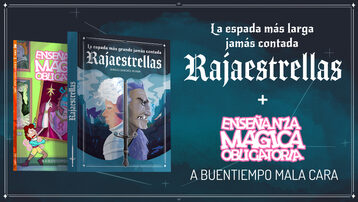 Rajaestrellas y Buentiempo. Nueva novela. Nuevo cómic.