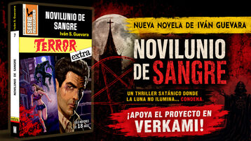 NOVILUNIO DE SANGRE, la nueva novela de terror de Iván Guevara