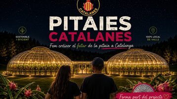 Pitaies Catalanes: el invernadero tropical bioclimático controlado del futuro