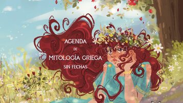 Agenda de mitología griega sin fechas