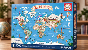 Puzzle del mundo - MolaViajar