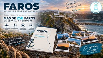 Faros. Un viaje desde las alturas – El Álbum de Cromos Coleccionable.