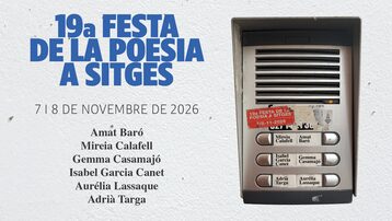 19a Festa de la Poesia a Sitges