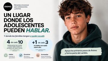 Ánimo.cat, un lugar donde los jóvenes pueden hablar.