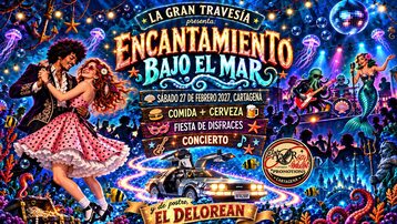 Libro La gran travesía del rock 2 + Fiesta Encantamiento bajo el mar