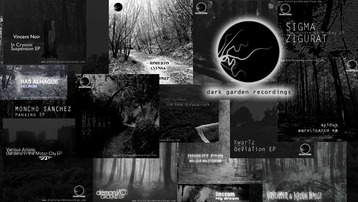 Vinilo Especial Coloreado - Dark Garden recordings LTD 001