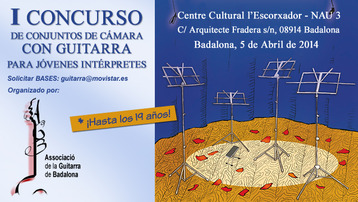 Concurso de conjuntos de cámara con guitarra para jóvenes intérpretes