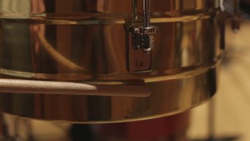 Grabación de "Tite". Primer álbum de José Carlos Cubas Big Salsa Band