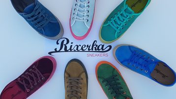 Rixerka Sneakers unisex hechos a mano en España 100% piel