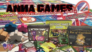 ANNA GAMES- Editorial de juegos para aprender y divertirte con el inglés en clase o en casa