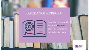 ¡Ayúdanos a crecer como editorial!
