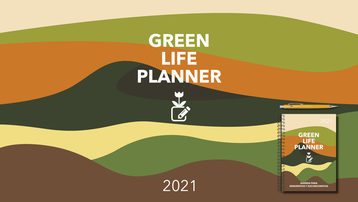 Agenda Green Life Planner 2021